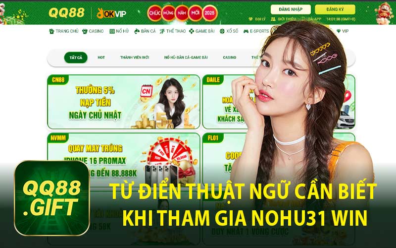 Từ Điển Thuật Ngữ Cần Biết Khi Tham Gia Nohu31 Win